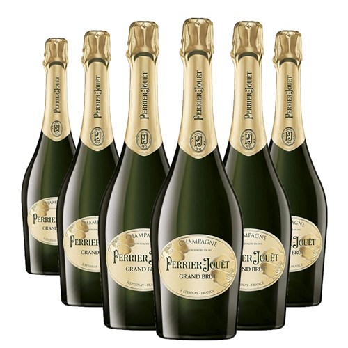 Crate of 6 Perrier Jouet Grand Brut Champagne 75cl